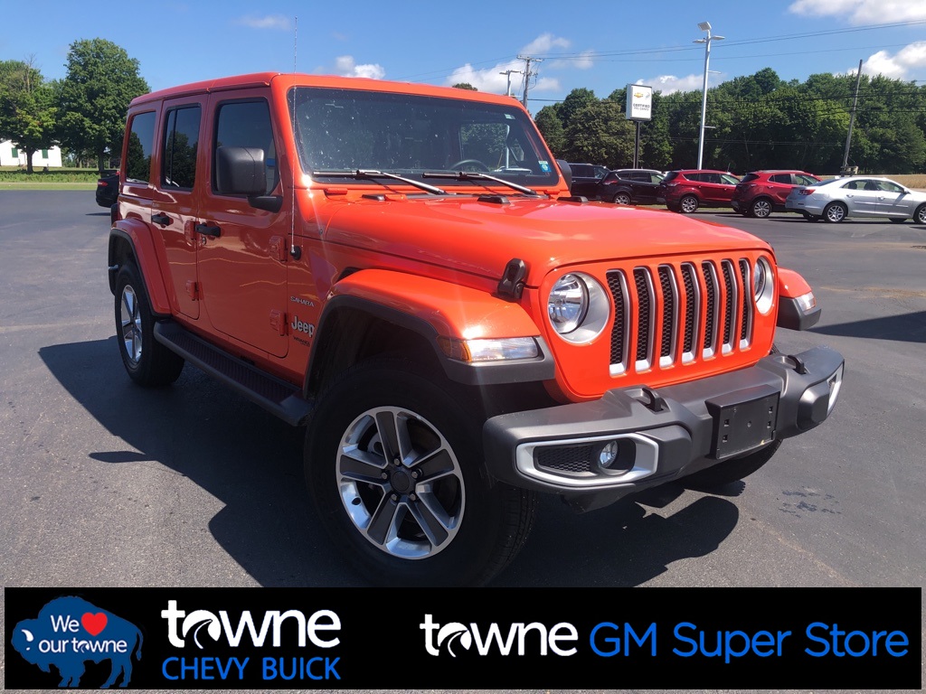 Pre-Owned 2020 Jeep Wrangler Unlimited Sahara 4WD 4D Sport ...